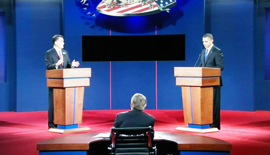 Romney vs Obama 1st debate 2012