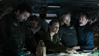 scene from Alien Covenant