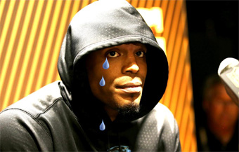 Cam Newton of Carolina Panthers at a Press conference 