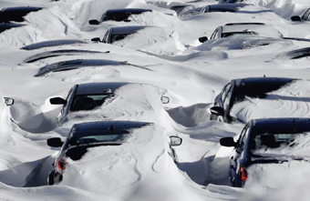 Frozen Car sales stalled