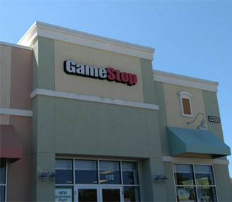 Gamestop storefront