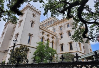 Old Capitol Thru Trees