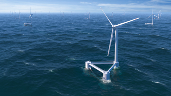 Principle floating wind power