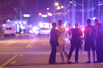 Pulse Nightclub street scene