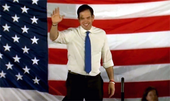 Marco Rubio campaigning