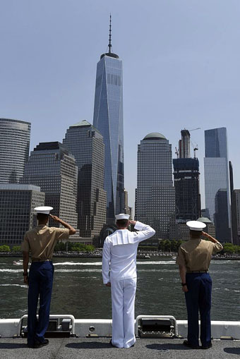 Saluting Freedom Tower
