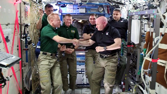 Scott Kelly change of command