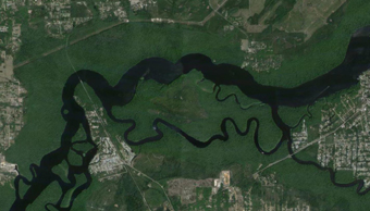 St. John's River Satellite pic