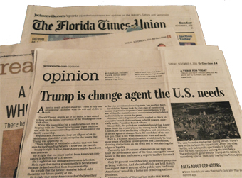 Times Union newspaper, Jacksonville, Florida