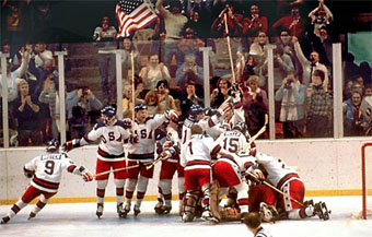 USA wins hockey gold in 1980