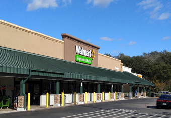 Walmart grocery storefront