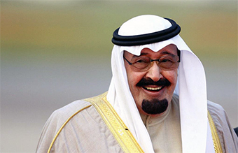 King Abdullah, Saudi Arabia