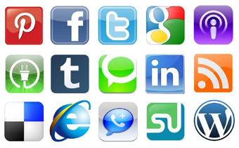 Social Media app logos