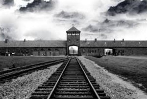 Entrance to Auschwitz