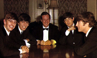 The Beatles with Brian Epstein