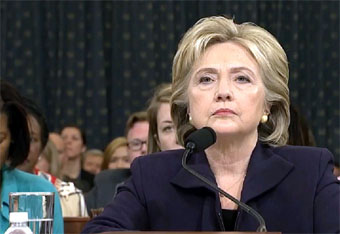 Hillary Clinton on trial for Benghazi