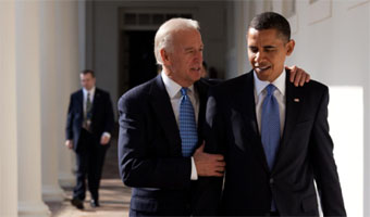 VP Joe Biden with President Obama