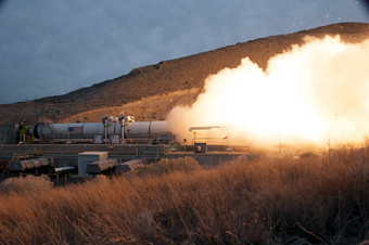 Rocket Booster test, NASA