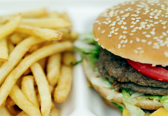 Burger & French Fries