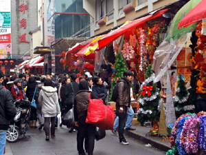 Christmas shopping in Shanghai