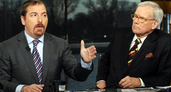 Chuck Todd and Tom Brokaw