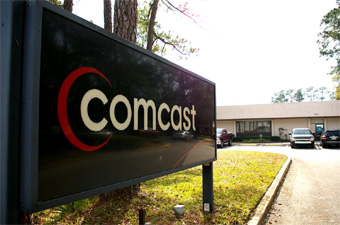 Comcast sign