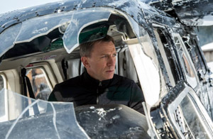 Daniel Craig as James Bond in Spectre