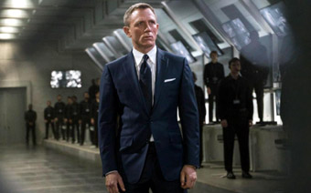 Daniel Craig as James Bond in Spectre