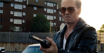 Johnny Depp as Whitey Bulger in Black Mass