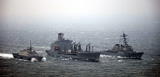 Destroyers in Korea Seas