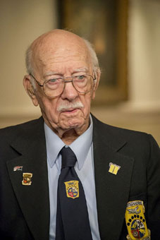 Retired Air Force Lt. Col. Ed Saylor is one of only four surviving members of Doolittle's Raiders