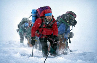 Scene from Everest film