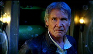 Harrison Ford as Han Solo