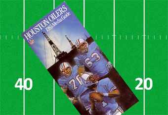 Houston Oilers Media Guide