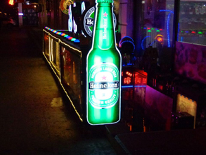 Heineken sign