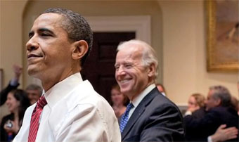 Joe Biden & Barack Obama