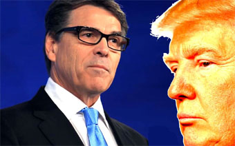 Rick Perry & Donald Trump