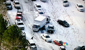 Traffic during polar Vortex