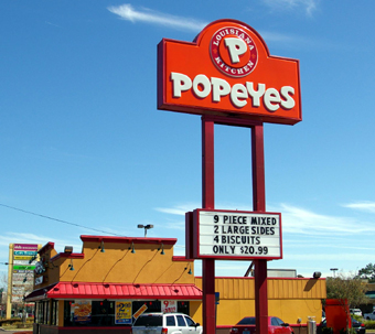Popeye's store front