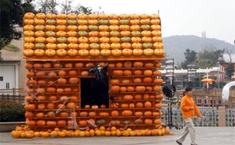 Pumpkin house