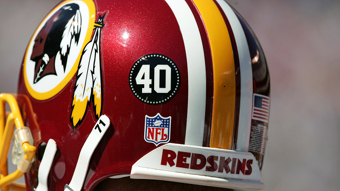 Redskins helmet