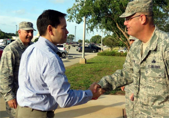 Marco Rubio at Eglin Air Force