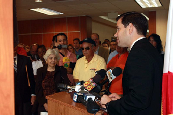Marco Rubio in Miami Florida