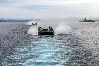 South China Sea landing craft