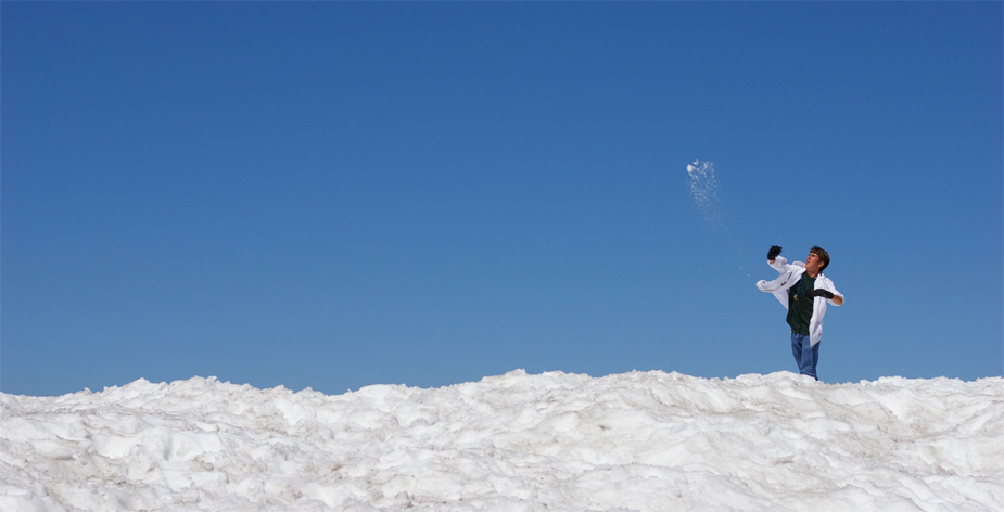 Throwing snowballs