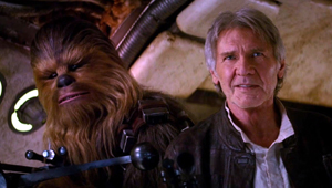 Chewbacca and Han Solo of Star Wars