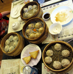 steamed dumplings