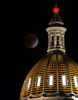 Super Moon in Denver