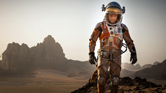 Matt Damon in The Martian