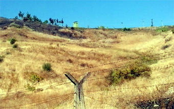 along the Turkish border with Syria near Jurayjiriyah, Syria